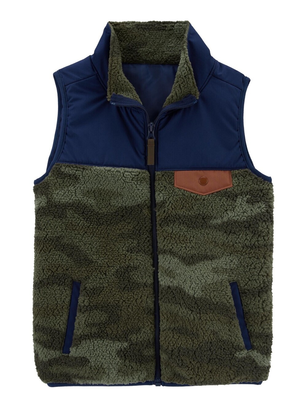 Carter's Outerwear Boys Zip-up Sherpa Vest